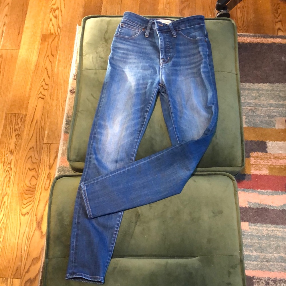 Madewell curvy high-rise skinny jeans size 27